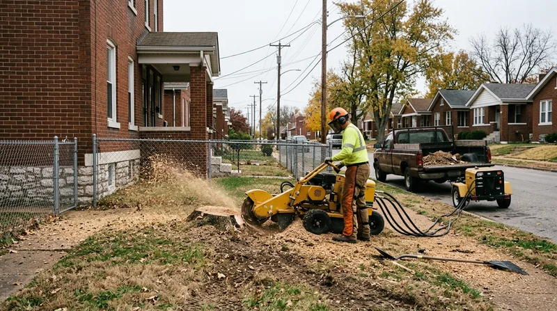 Stump Grinding St. Louis